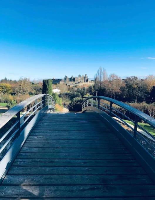Appartement T2 Avec Vue Chateau Carcassonne Ngoại thất bức ảnh
