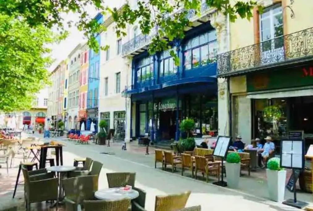 Appartement T2 Avec Vue Chateau Carcassonne Ngoại thất bức ảnh